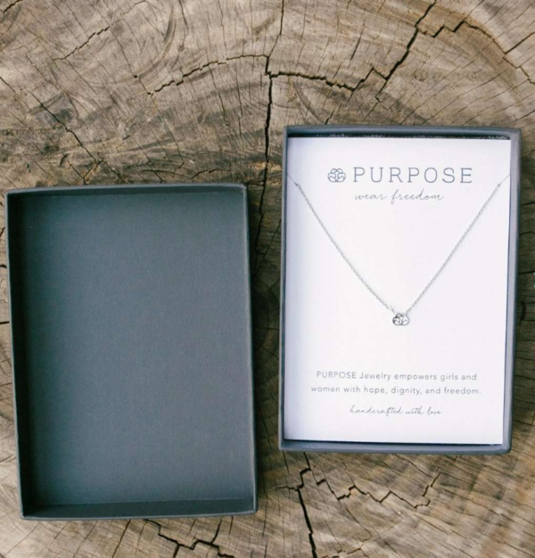 Women's necklace gift packaged