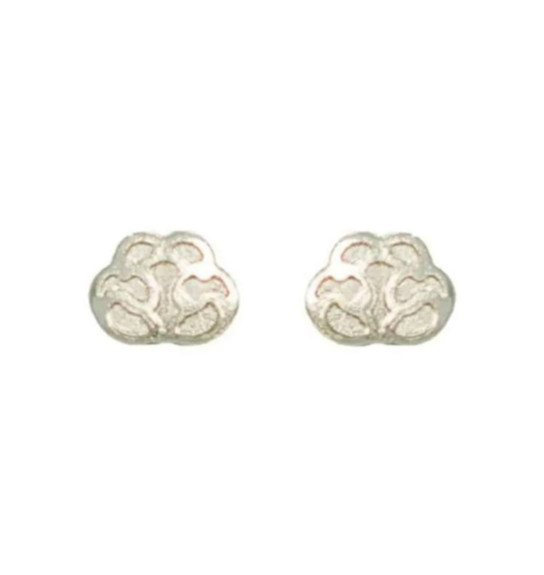 Women's silver studs